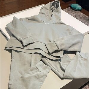 Under Armour Light Green Jogging Suit - Hoodie and Joggers